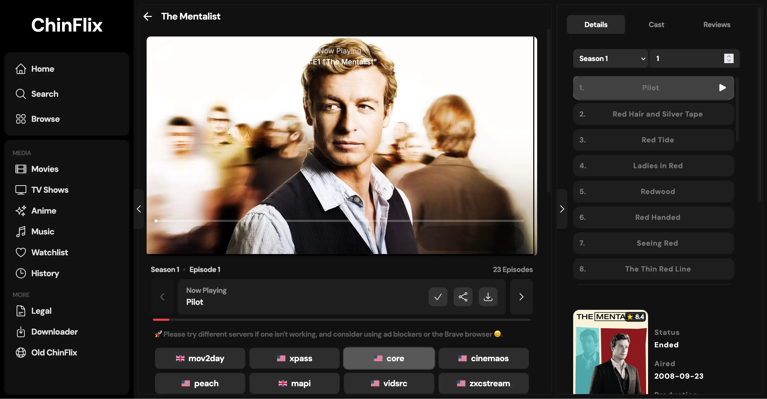 Chinflix screenshot 2