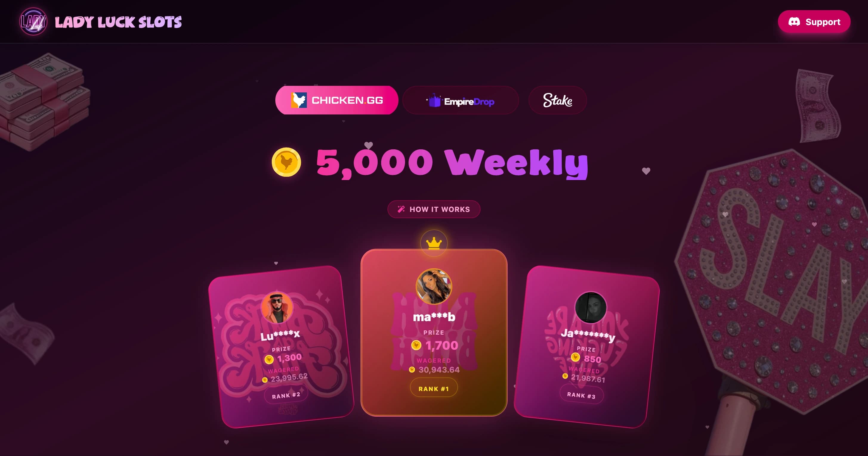 Lady Luck Slots Rewards